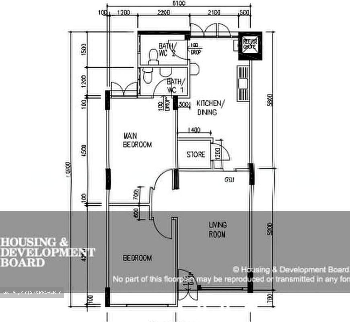 Blk 185 Bishan Street 13 (Bishan), HDB 3 Rooms #582393031